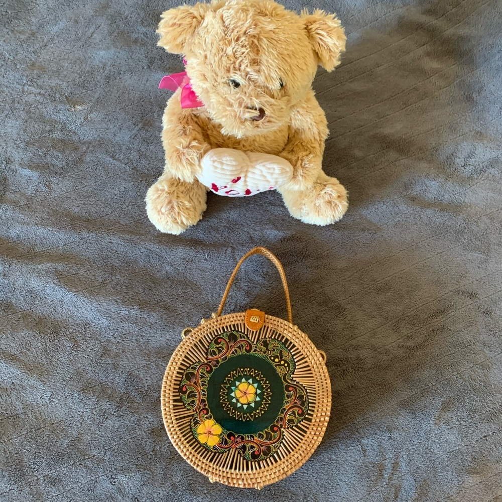 New! Rattan bag